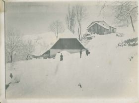 00000000 - 9759 - Ort unbekannt - Verschneiter Bauernhof - unbekannt, unbekannt, unbekannt.jpg